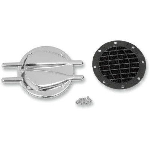 PartzBiz HD: 4411849-Kuryakyn Chrome Stinger Trap Door with Filter (ea) | 8498 PartzBiz HD: 4411849-Kuryakyn Chrome Stinger Trap Door with Filter (ea) | 8498