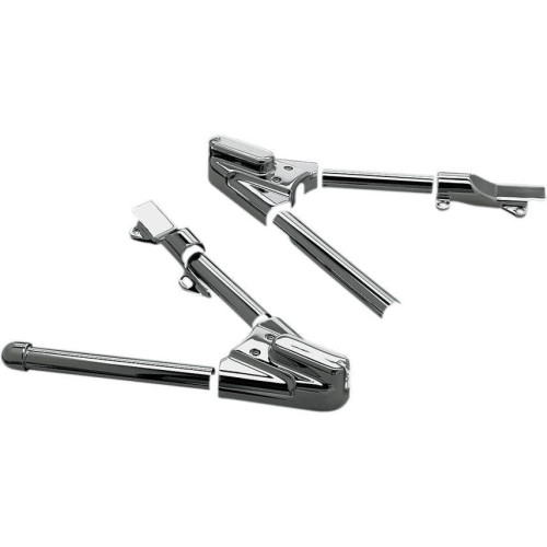PartzBiz HD: 4411853-Kuryakyn Chrome Swingarm Covers w/ Phantom Axle Covers for Harley Softail 00-07 | 8256 PartzBiz HD: 4411853-Kuryakyn Chrome Swingarm Covers w/ Phantom Axle Covers for Harley Softail 00-07 | 8256
