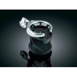 PartzBiz HD KA1475 - Kuryakyn Universal 1-1/4” ที่วางแก้วแบบติดแฮนด์พร้อมตะกร้า | 1475 PartzBiz HD KA1475 - Kuryakyn Universal 1-1/4” ที่วางแก้วแบบติดแฮนด์พร้อมตะกร้า | 1475