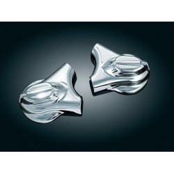 PartzBiz HD KA7817 - Kuryakyn Unlighted Phantom Covers สำหรับ Harley Softail 08-up (pr) | 7817