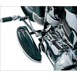 PartzBiz HD KA4566 - Kuryakyn 4566 Chrome Zombie Driver Floorboard Covers 84-18 Harley Traditional Boards PartzBiz HD KA4566 - Kuryakyn 4566 Chrome Zombie Driver Floorboard Covers 84-18 Harley Traditional Boards