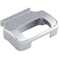 PartzBiz HD DS22100528 - LA Chopper LA-7391-00 Chrome Aluminium Gauge Mount 3-1/2 ” On Center 1 ” แฮนด์บาร์ universal custom harley metric รถจักรยานยนต์วงเล็บบาร์จักรยาน 2210-0528 22100528