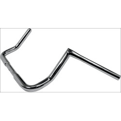 PartzBiz HD DS06012697 - La Choppers Chrome 1 1/4" Twin Peaks Handlebars 10" Harley Batwing Fairing FLH/T | LA-7361-10 PartzBiz HD DS06012697 - La Choppers Chrome 1 1/4" Twin Peaks Handlebars 10" Harley Batwing Fairing FLH/T | LA-7361-10