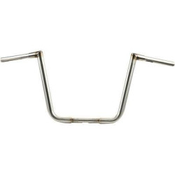 PartzBiz HD DS06015411 - LA Choppers 1-1/4" Twin Peaks Big Twin 13" Handlebar Stainless Harley 93-19 LA-7360-13SS