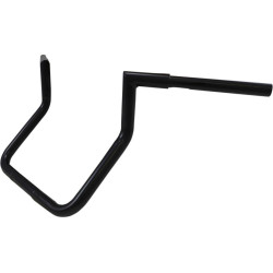 PartzBiz HD DS06015590 - LA Choppers 1-1/4 แฮนด์ Twin Peaks สีดำ 10 นิ้ว Ride Indian Challenger