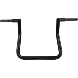 PartzBiz HD DS06015592 - LA Choppers 1-1/4 แฮนด์ Twin Peaks สีดำ 12 นิ้ว Ride Indian Challenger