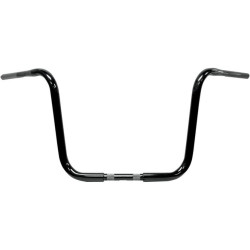 PartzBiz HD DS06012688 - LA Choppers 14" Black 1-1/4" Ape Hanger Handlebars Harley Road King & Glide | LA-7310-14B