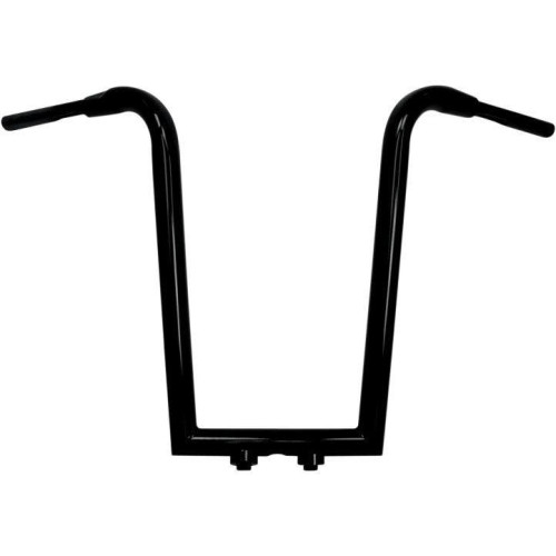 PartzBiz HD: 4411696-La Choppers  Black 1" Tree Hugger Handlebars 19" Apes Softail Dyna 96-Up Flhr | LA-7370-19B