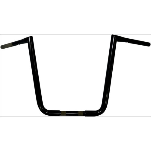 PartzBiz HD: 4411663-La Choppers Black 1-1/4" Big Twin Peaks 16" Handlebars Apes FLTR FLHR FXD ST XL | LA-7360-16B
