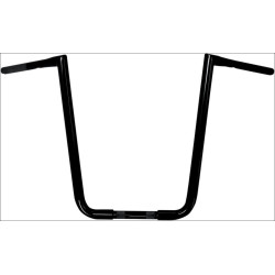 PartzBiz HD DS06012784 - La Choppers Black 1-1/4" Big Twin Peaks 19" Handlebars Apes FLTR FLHR FXD ST XL | LA-7360-19B PartzBiz HD DS06012784 - La Choppers Black 1-1/4" Big Twin Peaks 19" Handlebars Apes FLTR FLHR FXD ST XL | LA-7360-19B