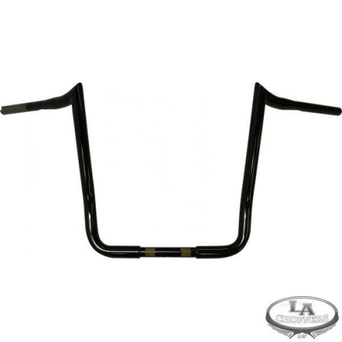 PartzBiz HD: 4411672-404407 06014547 0601-4547 LA Choppers LA-7352-16B สีดำเงา 16 ”Prime Apes แฮนด์บาร์ 86-19 Harley FLH Batwing Touring Dresser Bagger