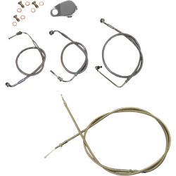 PartzBiz HD DS06620783 - LA Choppers 12-14 Stock Mini Ape Hanger DD Cables Line Kit Harley Softail 18-Up PartzBiz HD DS06620783 - LA Choppers 12-14 Stock Mini Ape Hanger DD Cables Line Kit Harley Softail 18-Up