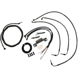 PartzBiz HD DS06620215 - LA Choppers Cable & Wire Kit 15-17 Ape Hangers Midnight No ABS Harley M8 17-Up PartzBiz HD DS06620215 - LA Choppers Cable & Wire Kit 15-17 Ape Hangers Midnight No ABS Harley M8 17-Up