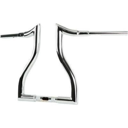 PartzBiz HD: 4411607-LA Choppers Chrome 12" Hammerhead Handlebar T-Bar Harley FLH/T 15-23 0601-5356 06015356 LA-7316-12 PartzBiz HD: 4411607-LA Choppers Chrome 12" Hammerhead Handlebar T-Bar Harley FLH/T 15-23 0601-5356 06015356 LA-7316-12