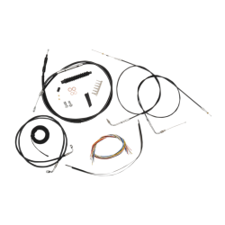 PartzBiz HD DS06101287 - La Choppers Complete Black Vnyl Cable Line 12"-14" Kit Harley 07-10 FXSTD FLST | LA-8110KT2A-13B PartzBiz HD DS06101287 - La Choppers Complete Black Vnyl Cable Line 12"-14" Kit Harley 07-10 FXSTD FLST | LA-8110KT2A-13B