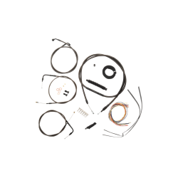 PartzBiz HD DS06101528 - La Choppers Complete Midnight Cable Line 12"-14" Kit Harley 04-06 Sportster | LA-8310KT2-13M PartzBiz HD DS06101528 - La Choppers Complete Midnight Cable Line 12"-14" Kit Harley 04-06 Sportster | LA-8310KT2-13M