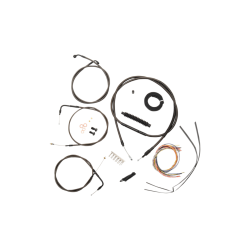 PartzBiz HD DS06101497 - La Choppers Complete Midnight Cable Line 12"-14" Kit Harley 07-10 FXST/B/C | LA-8140KT2-13M PartzBiz HD DS06101497 - La Choppers Complete Midnight Cable Line 12"-14" Kit Harley 07-10 FXST/B/C | LA-8140KT2-13M
