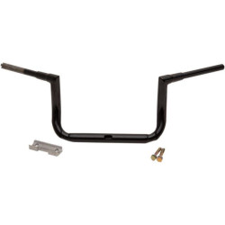 PartzBiz HD DS06014619 - La Choppers Gloss Black 10" Grande Twin Peaks 1 1/2" Handlebars Harley FLH 14-20 | LA-7365-10B PartzBiz HD DS06014619 - La Choppers Gloss Black 10" Grande Twin Peaks 1 1/2" Handlebars Harley FLH 14-20 | LA-7365-10B