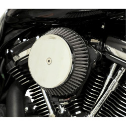 PartzBiz HD DS10102576 - LA Choppers LA-2392-03 ชุดกรองอากาศอลูมิเนียมทรงกลม Chrome Harley M8 17-Up Best New Upgrade Filter Performance Intake PartzBiz HD DS10102576 - LA Choppers LA-2392-03 ชุดกรองอากาศอลูมิเนียมทรงกลม Chrome Harley M8 17-Up Best New Upgrade Filter Performance Intake