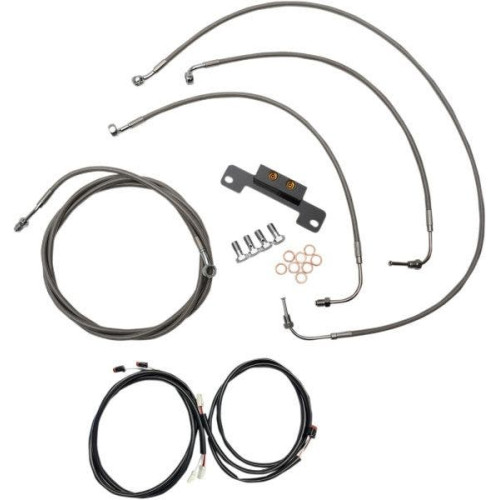 PartzBiz HD: 4411244-LA Choppers Plug n Play Cable Wire Kit 12-14 Ape Hanger Harley Touring M8 17-Up PartzBiz HD: 4411244-LA Choppers Plug n Play Cable Wire Kit 12-14 Ape Hanger Harley Touring M8 17-Up