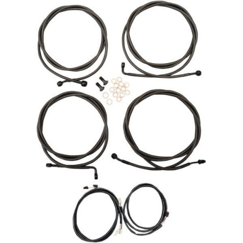 PartzBiz HD: 4411256-LA Choppers Plug Play Cable Wire Kit 18-20 Apes ABS Midnight Harley Touring 17-Up PartzBiz HD: 4411256-LA Choppers Plug Play Cable Wire Kit 18-20 Apes ABS Midnight Harley Touring 17-Up