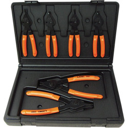 PartzBiz HD DS38500319 - Lang Tools ชุดคีมถ่างแหวนภายในและภายนอก 6 ชิ้น | 3497