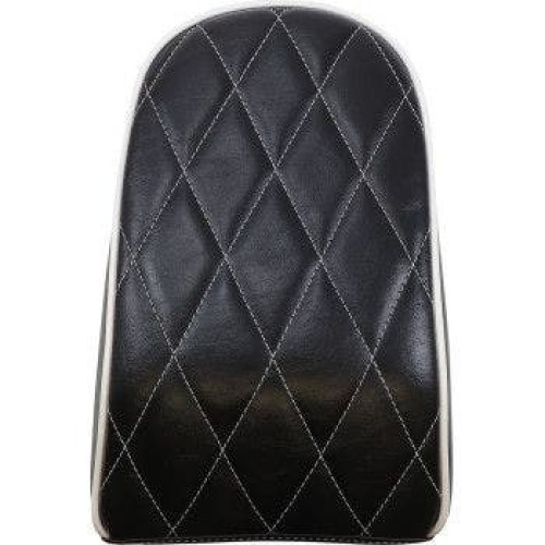 PartzBiz HD: 4411187-Le Pera Bare Bones Pillion Pads White Diamond Stitch Pillion Pad Softail 18-23 FLFB/FLFBS | LYO-007PDMWTP