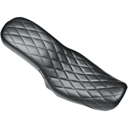 PartzBiz HD: 4411161-Le Pera Black Diamond Stitch Cobra 2 Up Seat สำหรับรุ่น Harley Dyna 06-16 | LK-071DM PartzBiz HD: 4411161-Le Pera Black Diamond Stitch Cobra 2 Up Seat สำหรับรุ่น Harley Dyna 06-16 | LK-071DM