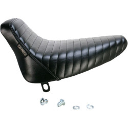 PartzBiz HD LPLN-007PT - Le Pera LN-007DM Pleated Stitch Bare Bones Solo Seat 84-99 Softail FXST FLST | LN-007PT