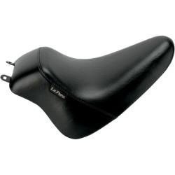 PartzBiz HD LPLXEU-007 - Le Pera LXEU-007 Black Up Front Bare Bones Solo Seat 08-17 Harley FLST/C Softail | LXEU-007