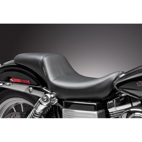 PartzBiz HD: 4411114-Le Pera Daytona Cafe Racer Style Daddy เบาะขายาวสำหรับ Harley Dyna 06-16 | LK-510DL