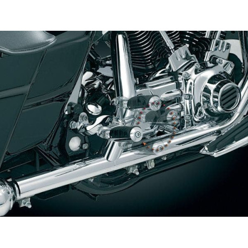 PartzBiz HD: 4411132-Le Pera King Cobra Seat สำหรับ Harley-Davidson 07-09 Xl 3.3 Gallon Tank | แอลเอฟเค-896