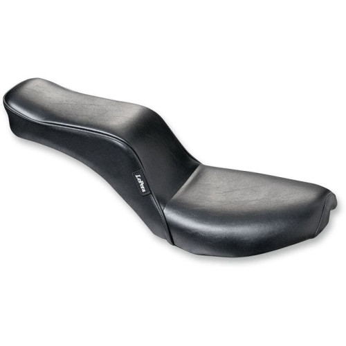 PartzBiz HD: 4411101-Le Pera L-022 Smooth Black Cherokee 2 Up Custom Seat Harley Big Twin 64-84 | L-022