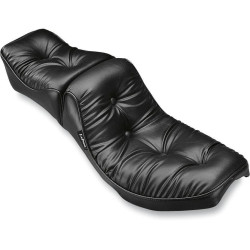 PartzBiz HD LPL-132 - Le Pera L-132 Regal Plush Pillow 2 Up Seat Harley Big Twin FX FL FLH 64-84 | L-132