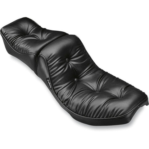PartzBiz HD: 4411104-Le Pera L-132 Regal Plush Pillow 2 Up Seat Harley Big Twin FX FL FLH 64-84 | L-132 PartzBiz HD: 4411104-Le Pera L-132 Regal Plush Pillow 2 Up Seat Harley Big Twin FX FL FLH 64-84 | L-132
