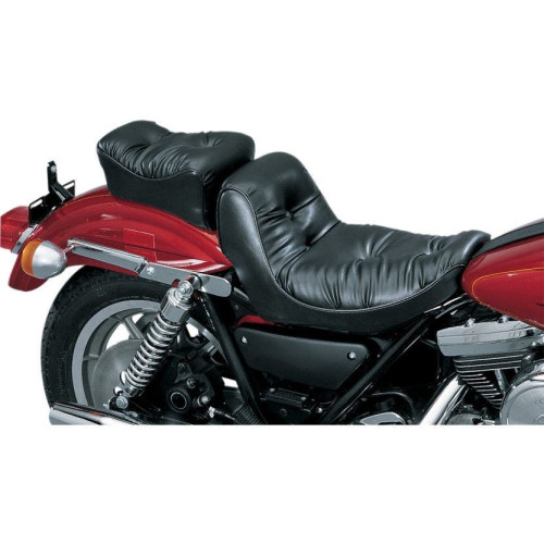 PartzBiz HD: 4411105-Le Pera L-162 Regal Plush Pillow Top 2 Up Seat Harley FXR 82-94 00-00 | L-162 PartzBiz HD: 4411105-Le Pera L-162 Regal Plush Pillow Top 2 Up Seat Harley FXR 82-94 00-00 | L-162