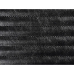 PartzBiz HD LPL-541PT - Le Pera L-541 PT Pleated Black Daytona Sport Full Length Seat Harley FXR 82-00 | L-541 PT