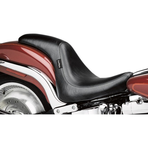 PartzBiz HD: 4411029-Le Pera LGD-860 Silhouette Full Length Seat w/ Gel Harley Softail Deuce 00-07 | LGD-860