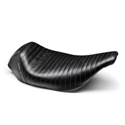 PartzBiz HD LPLH-005PT - Le Pera LH-005PT Bare Bones Pleated Low Profile Solo Seat Harley FLHT FLTR 02-07 