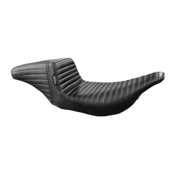 PartzBiz HD LPLH-597PT - Le Pera LH-597PT Kickflip Seat Pleated Stitch Harley 97-07 Touring FLHT/FLTR | LH-597PT