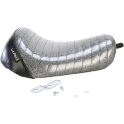 PartzBiz HD LPLK-006BKMFPT - Le Pera LK-006BKMFPT Charcoal Metalflake Bare Bones Solo Seat Harley XL1200X/V | LK-006BKMFPT
