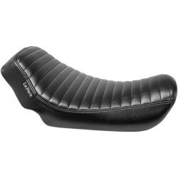 PartzBiz HD LPLK-351PT - Le Pera LK-351PT Pleated Stitch Streaker Solo Full Profile Seat Harley FXD 06-17 | LK-351PT