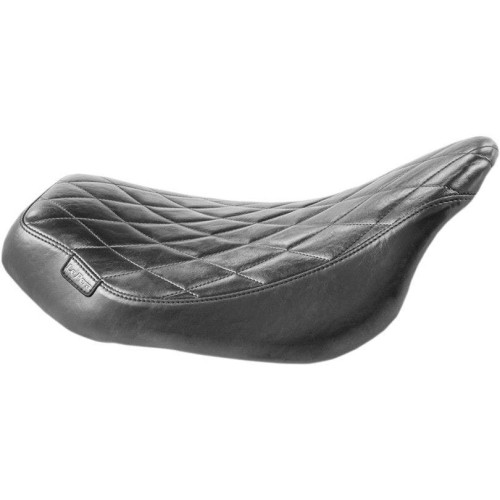 PartzBiz HD: 4410998-Le Pera LK-357DM Diamond Solo Low Profile Streaker Seat Harley FLH/T 08-23 | LK-357DM
