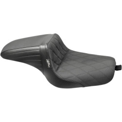 PartzBiz HD LPLK-596DMGP - Le Pera Kickflip Diamond พร้อมเทปพันแฮนด์ Solo Seat 4 Harley 04-06/10-22 XL Models | LK-596DMGP