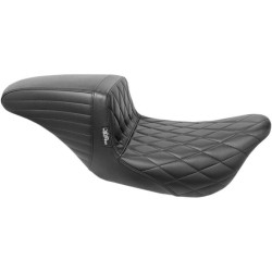 PartzBiz HD LPLK-597DM - Le Pera LK-597DM Diamond Stitch KickFlip Solo Seat Harley Touring FLH 08-18 | LK-597DM