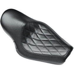 PartzBiz HD LPLK-806DM - Le Pera LK-806 DM Diamond Stitch Black Villian Solo Seat Harley Sportster 10-17 | LK-806DM