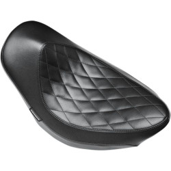 PartzBiz HD LPLK-808DM - Le Pera LK-808DM Diamond Villain Solo Seat Harley Softail 06-10 FXST 07-17 FLSTF | LK-808DM