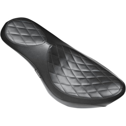 PartzBiz HD: 4410937-Le Pera LK-810 DM Diamond Stitch Villain 2 Up Seat Harley 06-10 FXST 07-17 FLSTF | LK-810DM