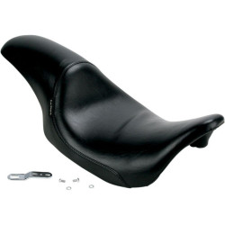 PartzBiz HD LPLK-867 - Le Pera Silhouette Smooth Full Length Seat for Harley Touring 08-15 FLH/T  | Le Pera