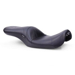 PartzBiz HD LPLK-907py - Le Pera Sorrento 2 Up Stitched Seat Harley FLH 08-23 Yaffe STK08 Stretched Tank | LK-907PY